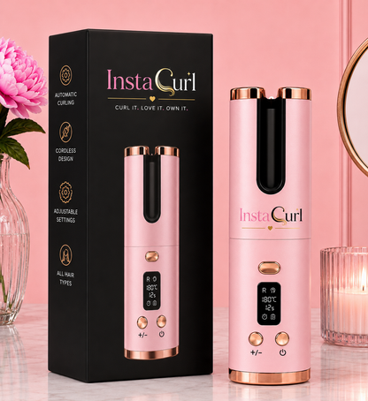 InstaCurl Pro™ | Cordless Hair Curler